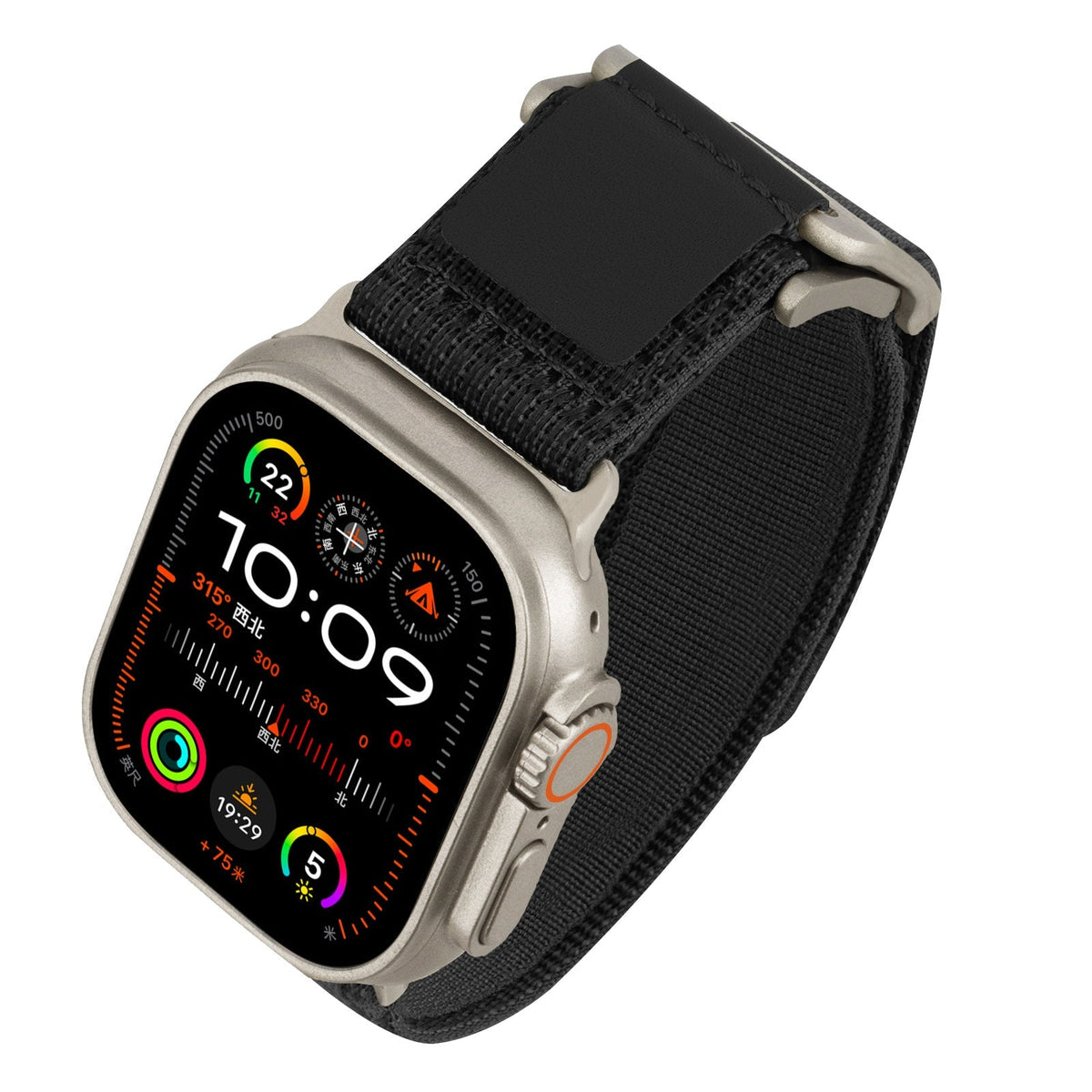 Wild Trail langlebiges Apple-Watch-Armband aus Nylon – Magnetverschluss