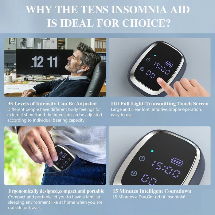 Portable KTS Sleep Aid Device — Drug-Free Microcurrent
