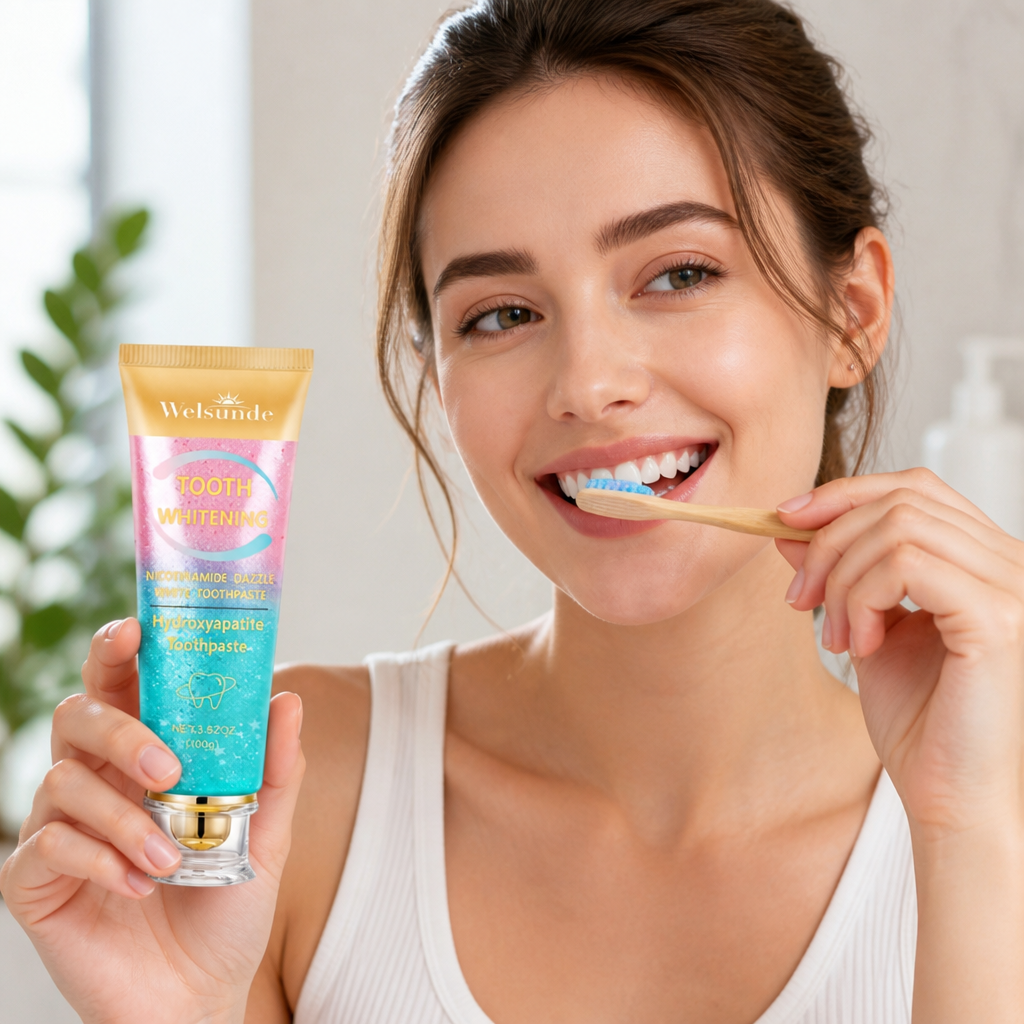 Pasta dental blanqueadora con nicotinamida e hidroxiapatita (100 g) | livraina