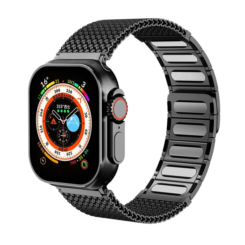 Cinturino magnetico intrecciato di ricambio per accessorio smartwatch Aurora