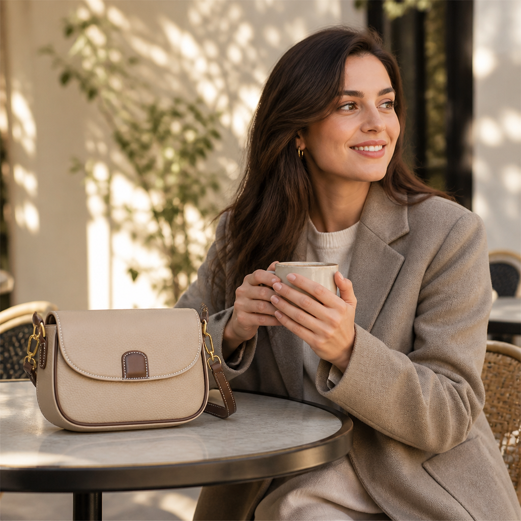 Nuvella Crossbody Bag | Carry Effortless Confidence Everywhere You Go | livraina