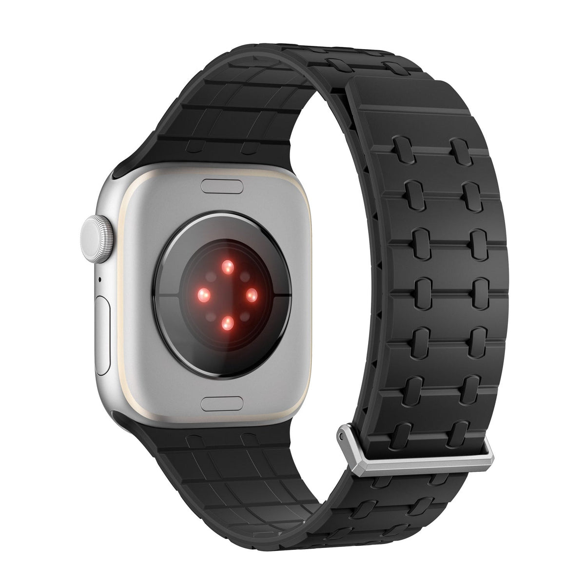 Bracelet de montre magnétique en silicone AP compatible avec l’Apple Watch