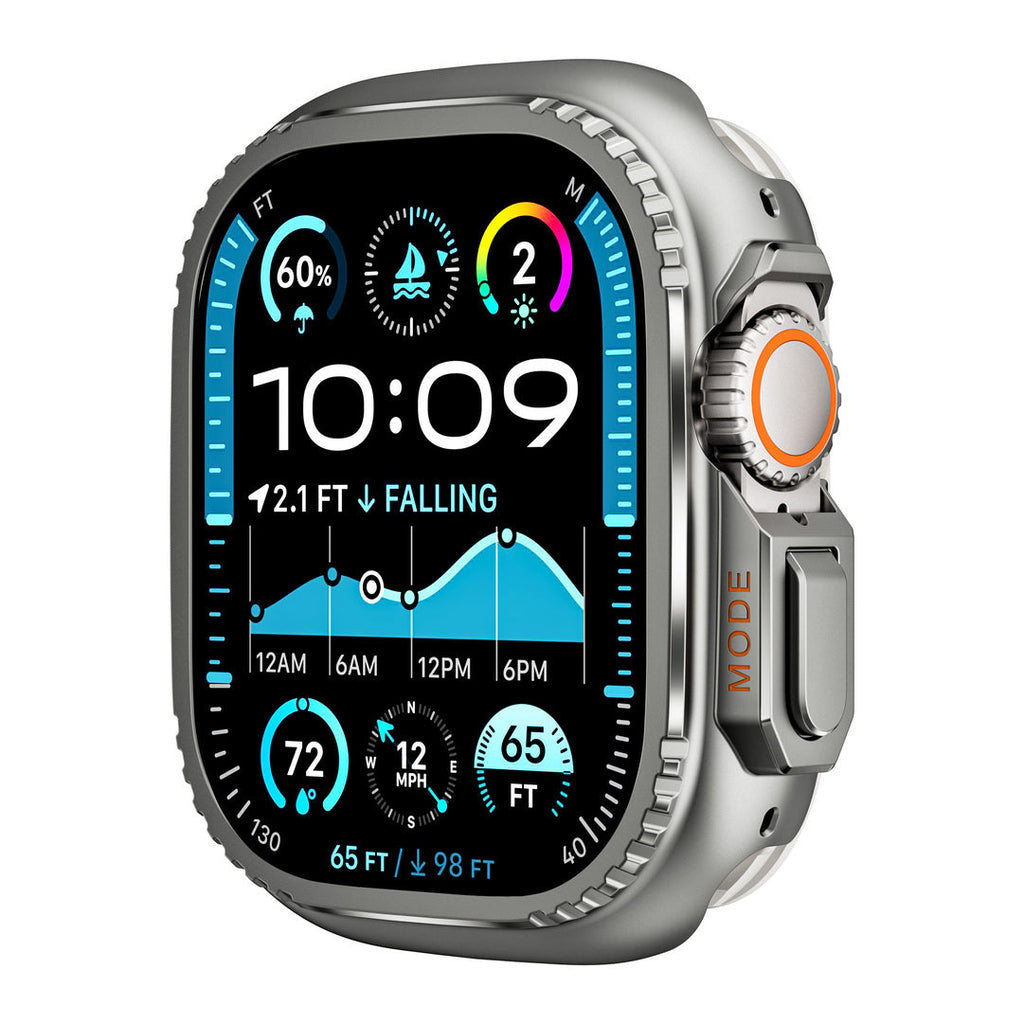 Titan Watch Ultra strapabíró fém tok — ütés- és karcálló