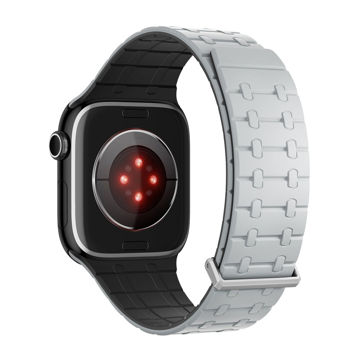 Bracelet de montre magnétique en silicone AP compatible avec l’Apple Watch