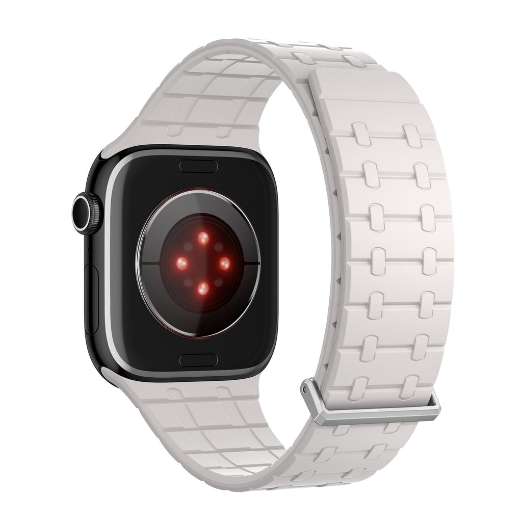Bracelet de montre magnétique en silicone AP compatible avec l’Apple Watch