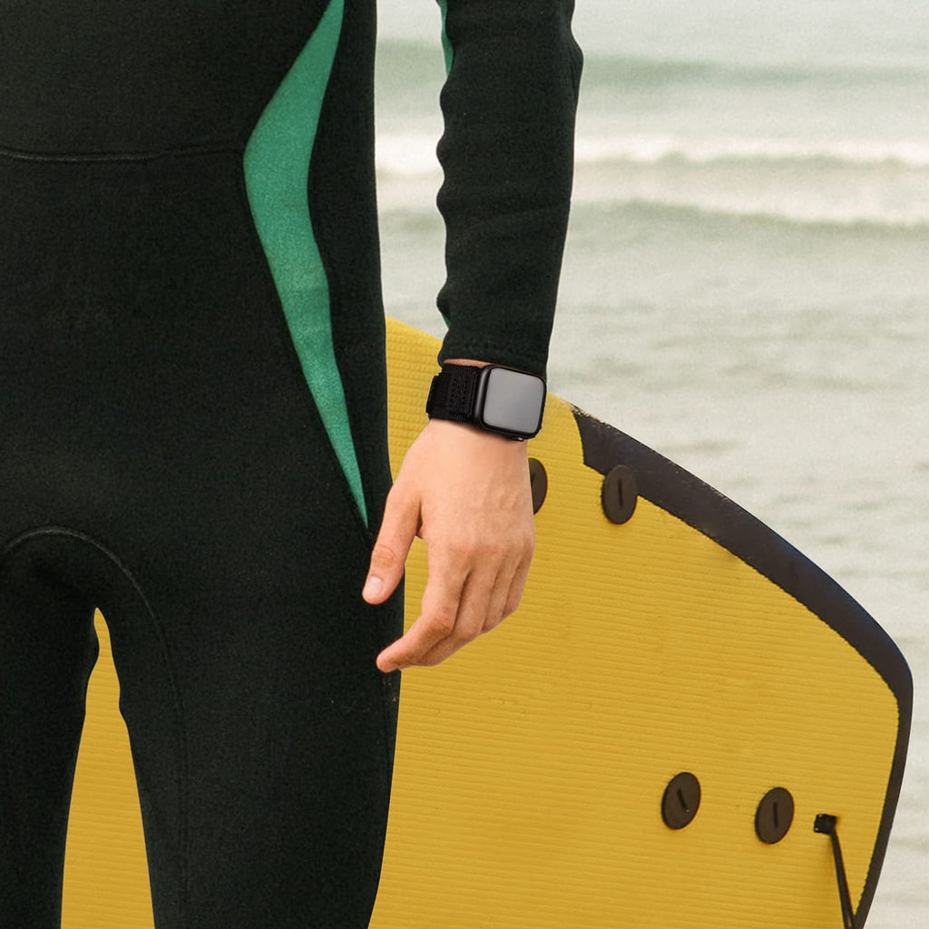 Taktyczny nylonowy pasek do Apple Watch — oddychający, odporny na zużycie