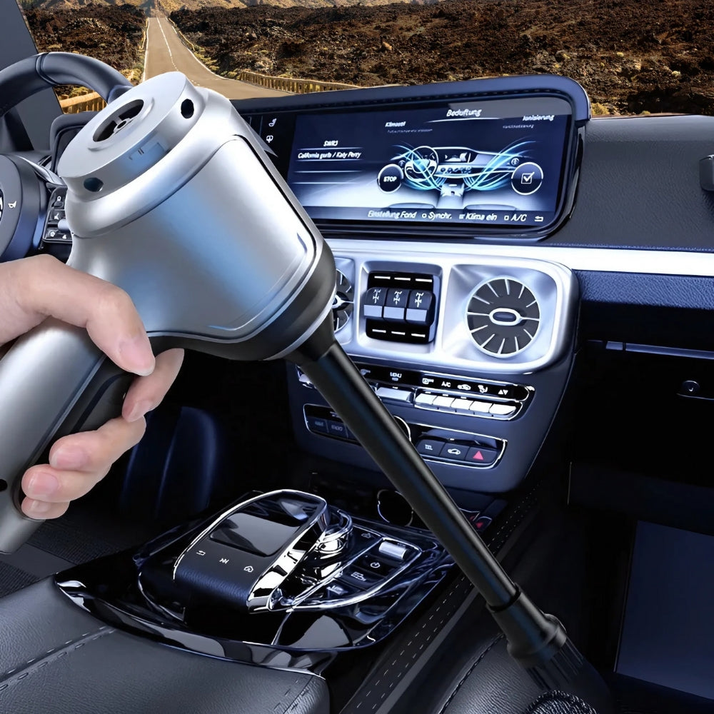 Powerful Cordless Car Vacuum Cleaner, Lightweight Design