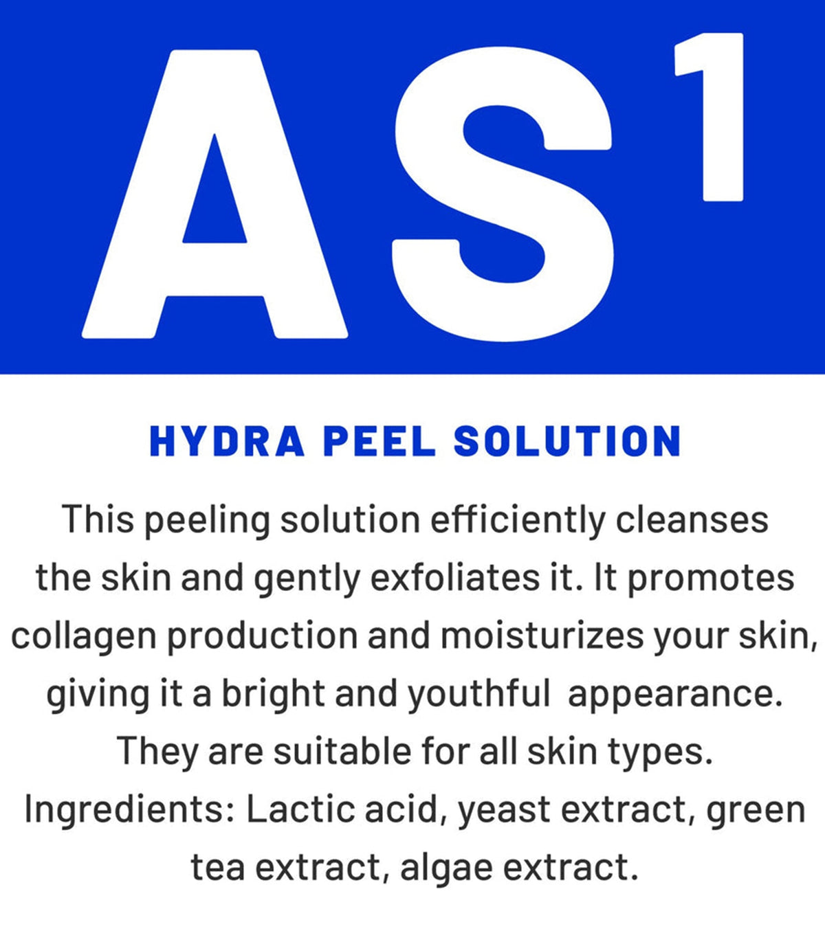 Τριπλή σειρά πίλινγκ HydroGlow — 3 x 400ml οροί προσώπου, AS1 SA2 AO3