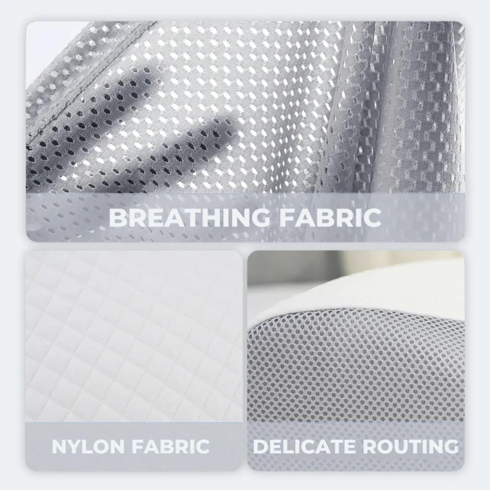 Ergonomic Memory Foam Pillow for Snoring and Sleep Apnea Relief