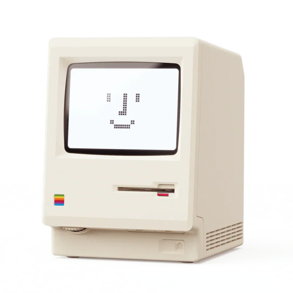 NexaTick Retro Computer-Style Digital Alarm Clock
