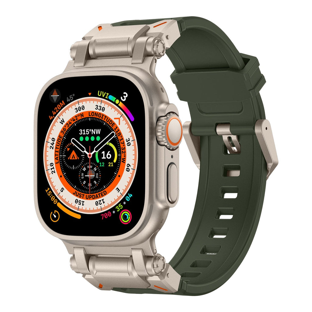 سوار سيليكون بديل Explorer لساعة Apple Watch