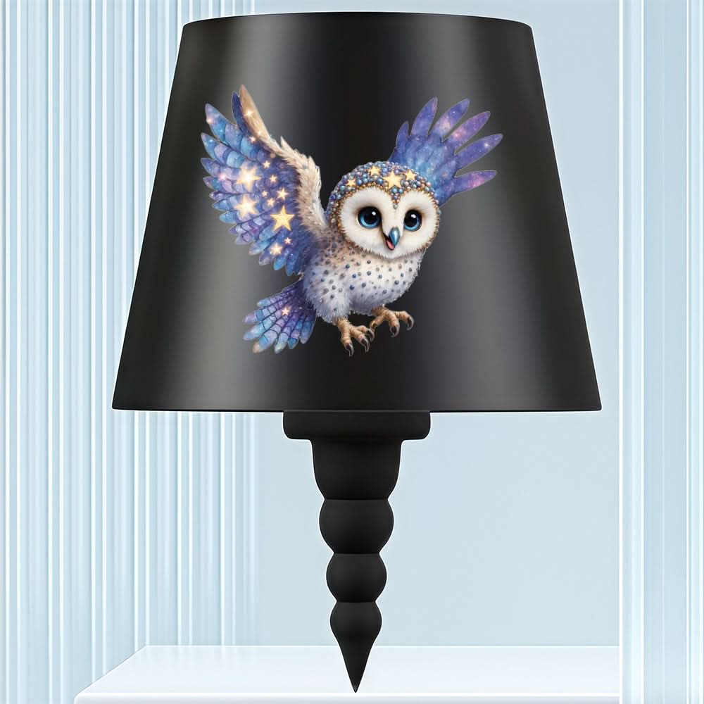 Lampă de masă LED multifuncțională cu design de bufniță – stil sticlă | livraina