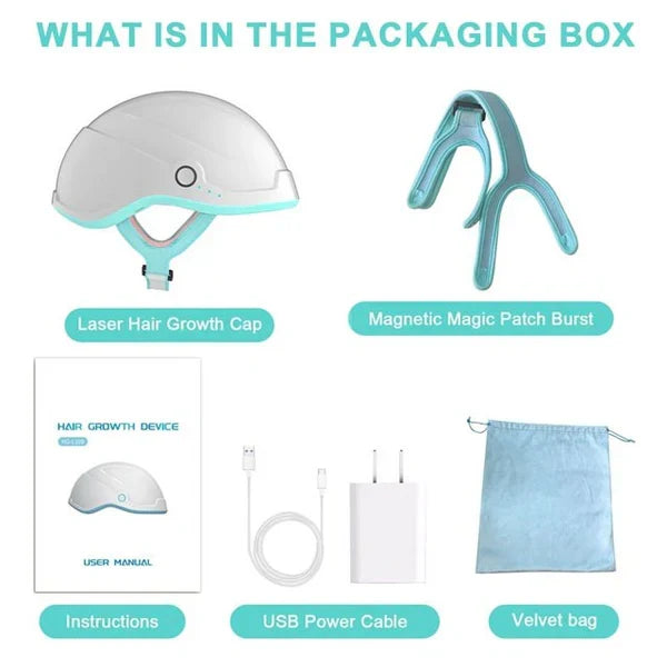 Laser Cap Hair Regrowth System — 650 nm Red Light Therapy