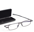 Folding Reading Glasses for Men & Women — 1.3 cm Folded