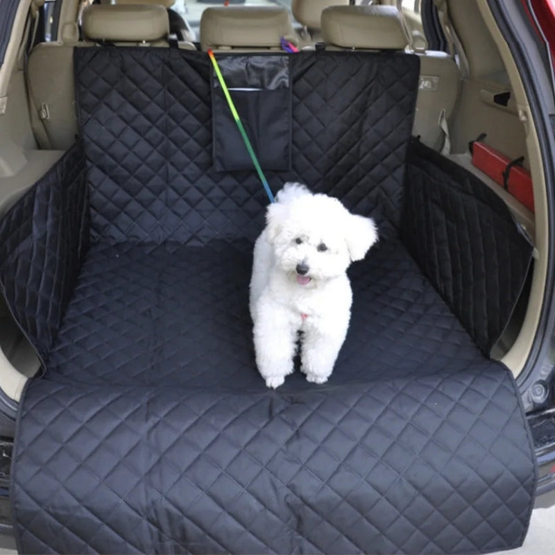 CanineShield 耐用防水狗狗汽车座椅垫 — 耐磨
