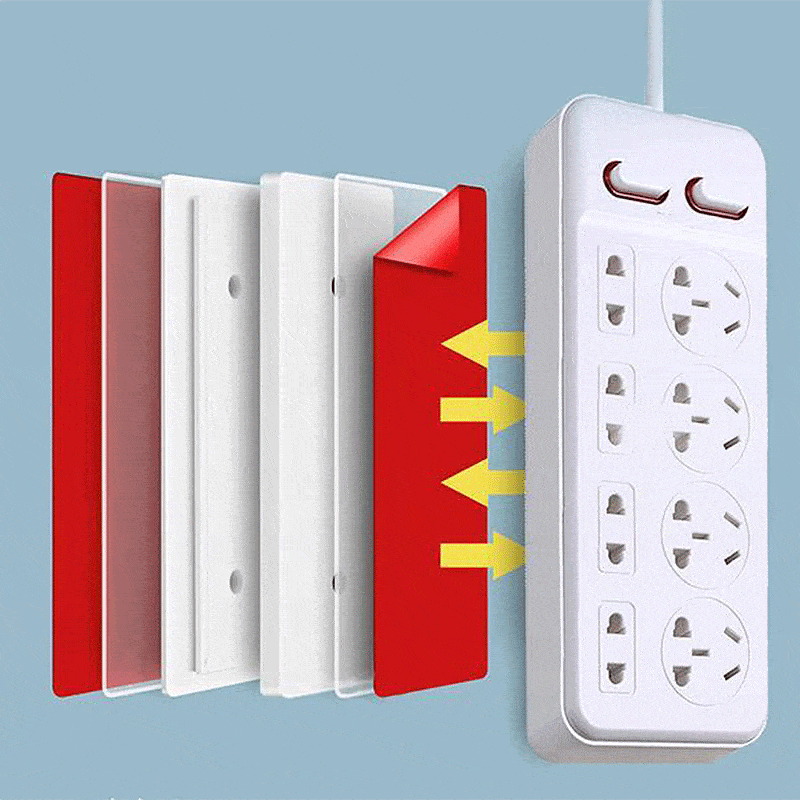 Selbstklebender Wandsteckdosen-Organizer ohne Bohren | livraina