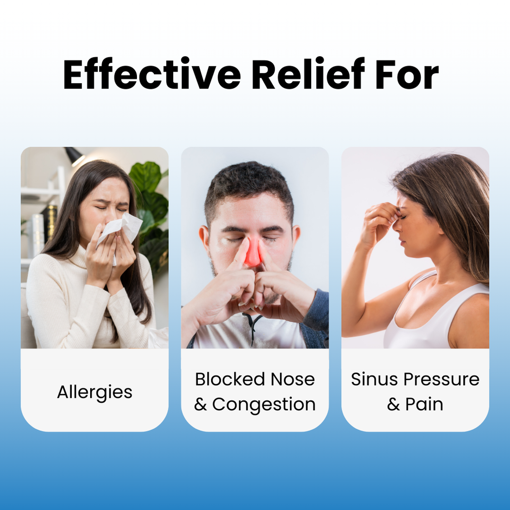 ClearBreathe Dual-Action Nasal Cleaner — Rinse & Gentle Suction