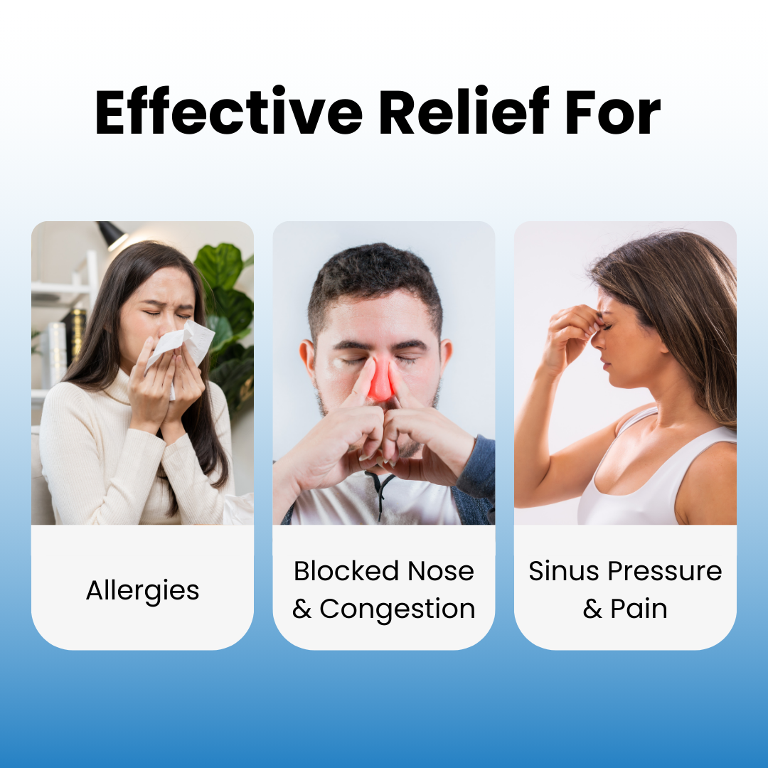 ClearBreathe Dual-Action Nasal Cleaner — Rinse & Gentle Suction