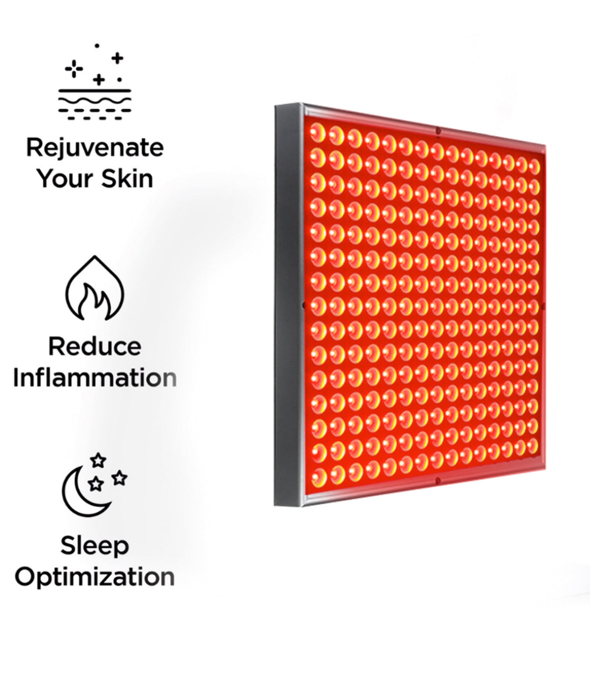 Panel de terapia de luz roja NovaBeam 3.0 — 660 nm y 850 nm