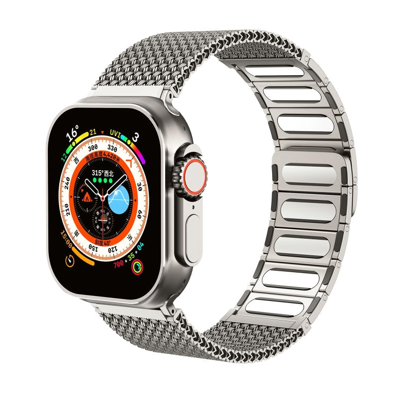 Cinturino magnetico intrecciato di ricambio per accessorio smartwatch Aurora