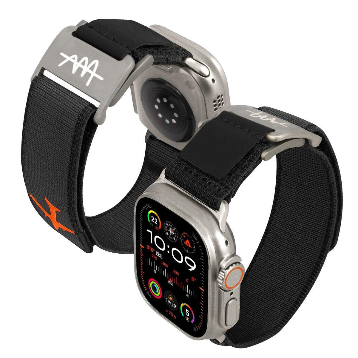 Wild Trail langlebiges Apple-Watch-Armband aus Nylon – Magnetverschluss