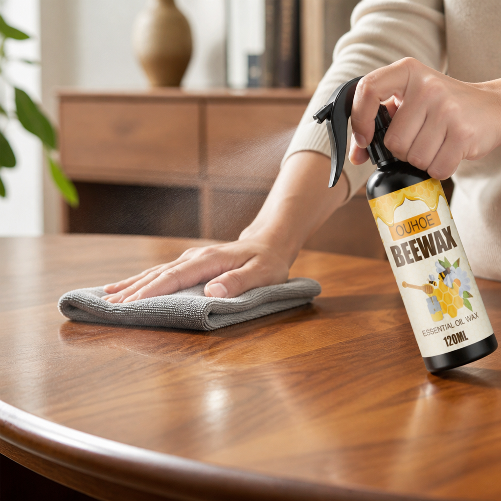 Spray naturale atossico alla cera d’api per la cura dei mobili (120 mL) | livraina