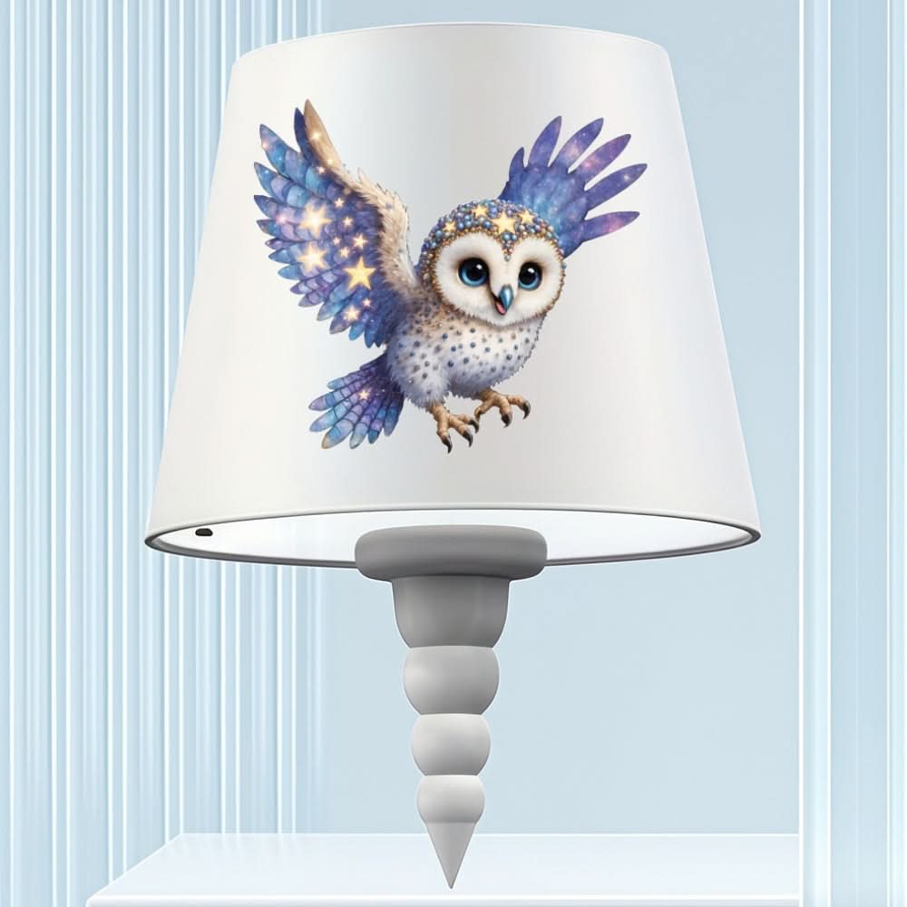 Lampă de masă LED multifuncțională cu design de bufniță – stil sticlă | livraina