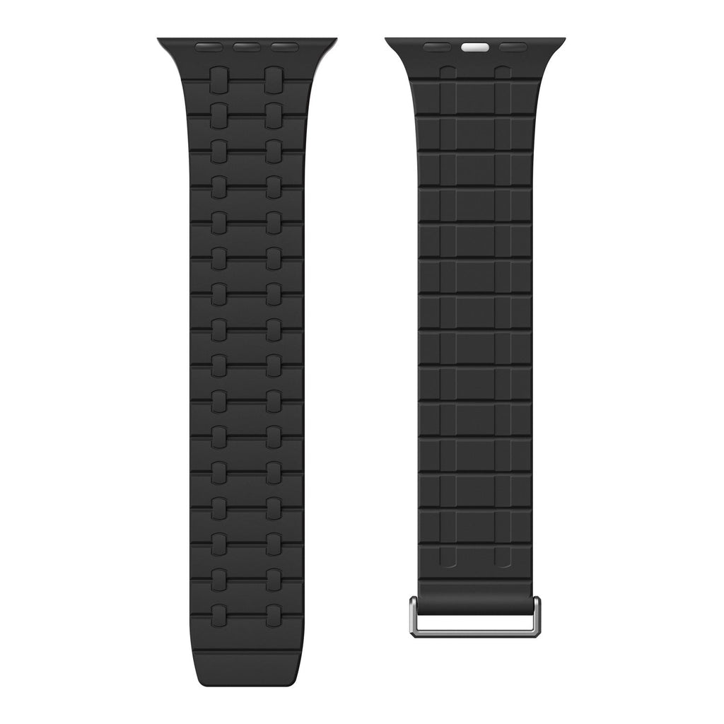 Bracelet de montre magnétique en silicone AP compatible avec l’Apple Watch