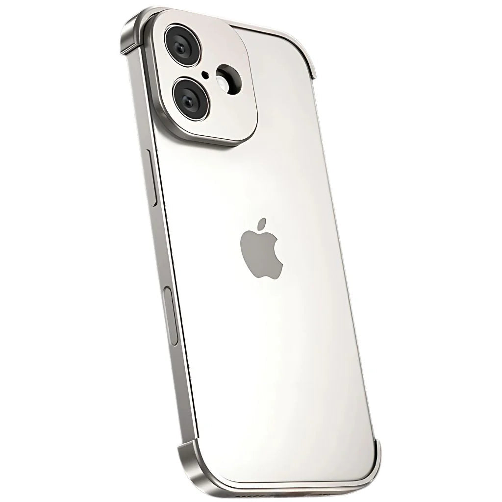 EdgePatrol Air iPhone-hoesje – Slank metalen frame, versterkte hoeken, MagSafe