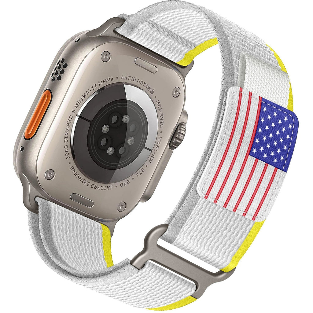 سوار Apple Watch رياضي بتصميم Designer Trail Loop - قابل للتعديل وخفيف الوزن