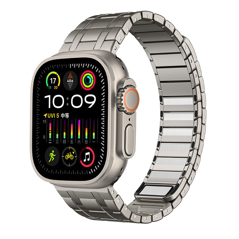 Apex mágneses rozsdamentes acél Apple Watch-pánt — matt felület