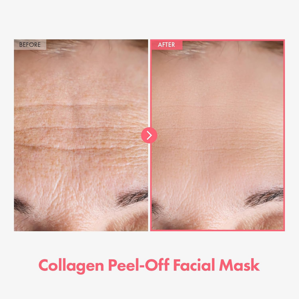 LuminaGlow Kollagen-Peelingmaske zur Faltenreparatur für Glass Skin