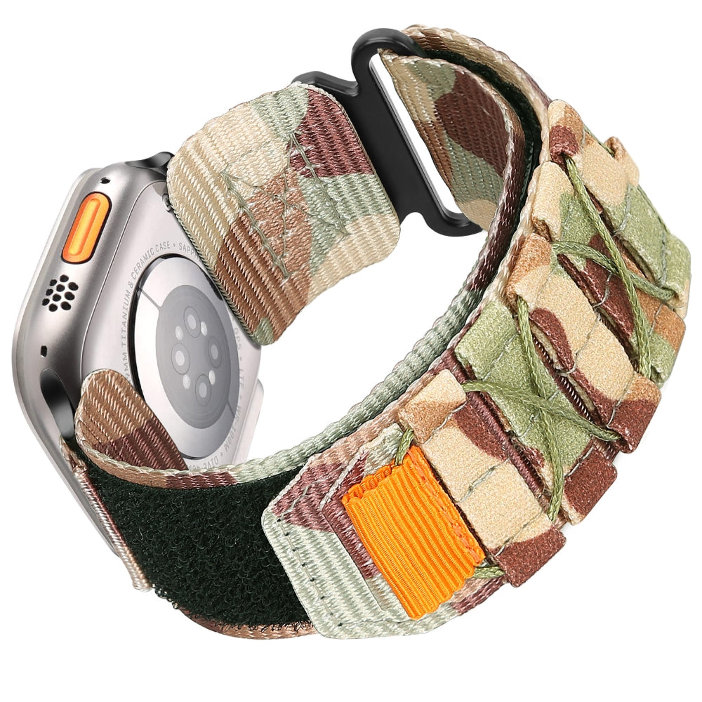 Taktyczny nylonowy pasek do Apple Watch — oddychający, odporny na zużycie