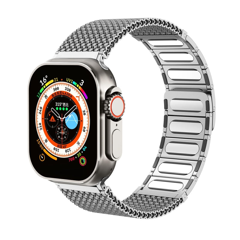 Cinturino magnetico intrecciato di ricambio per accessorio smartwatch Aurora