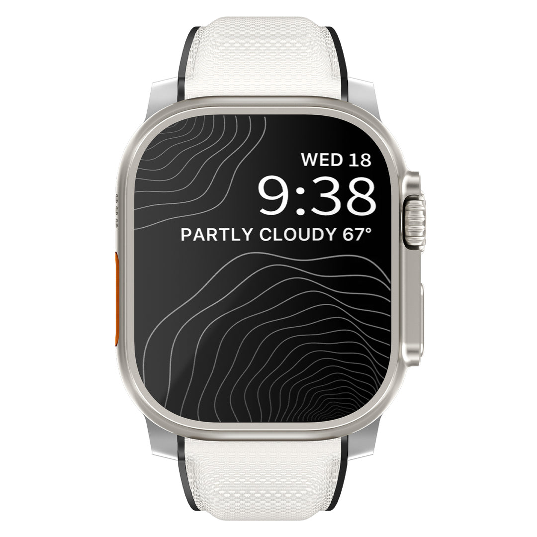 Cinturino Premium R per Apple Watch — Ipoallergenico, resistente ai raggi UV