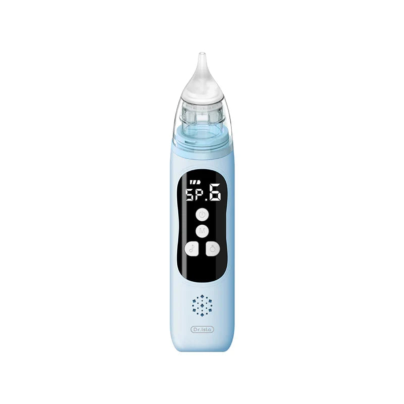 Baby Electric Nasal Aspirator — 6 Modes, Soft Silicone, Music
