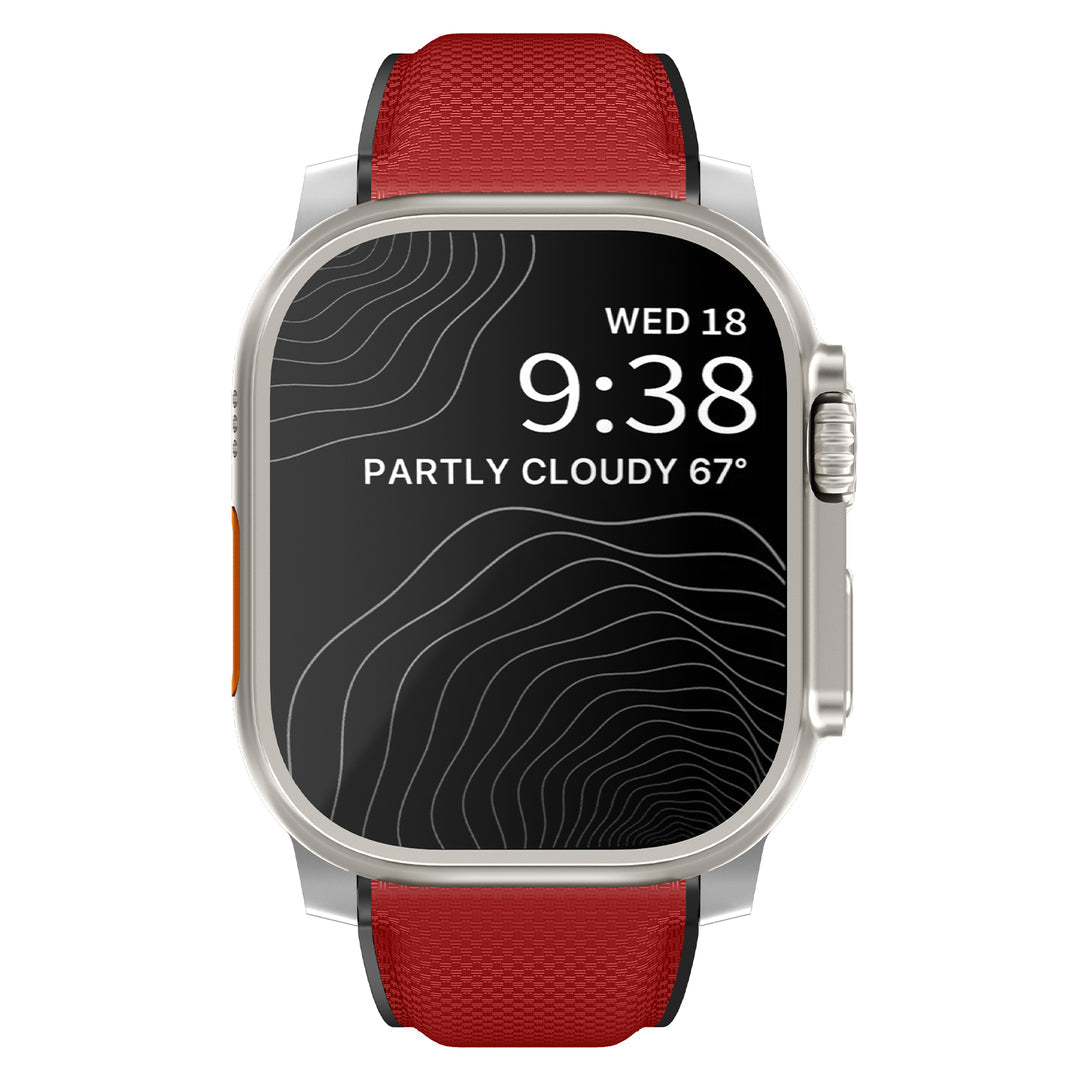 Cinturino Premium R per Apple Watch — Ipoallergenico, resistente ai raggi UV