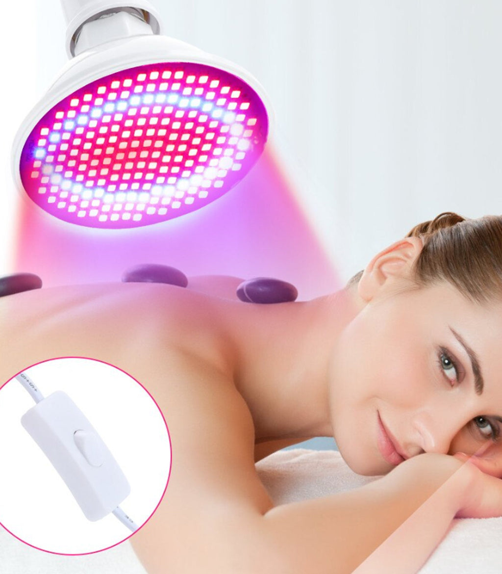 Lámpara de terapia de luz roja VitalGlow — 660nm y 850nm, infrarrojo cercano