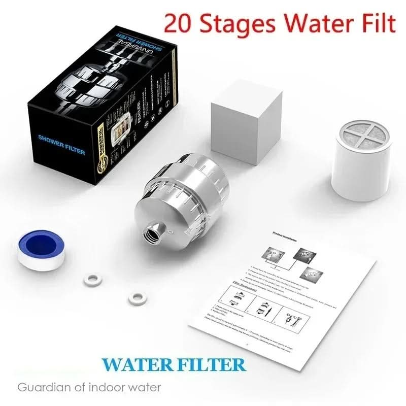 Multi-Stage Shower Water Filtration System | livraina