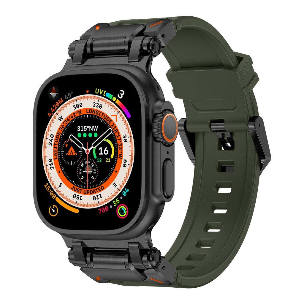 سوار سيليكون بديل Explorer لساعة Apple Watch