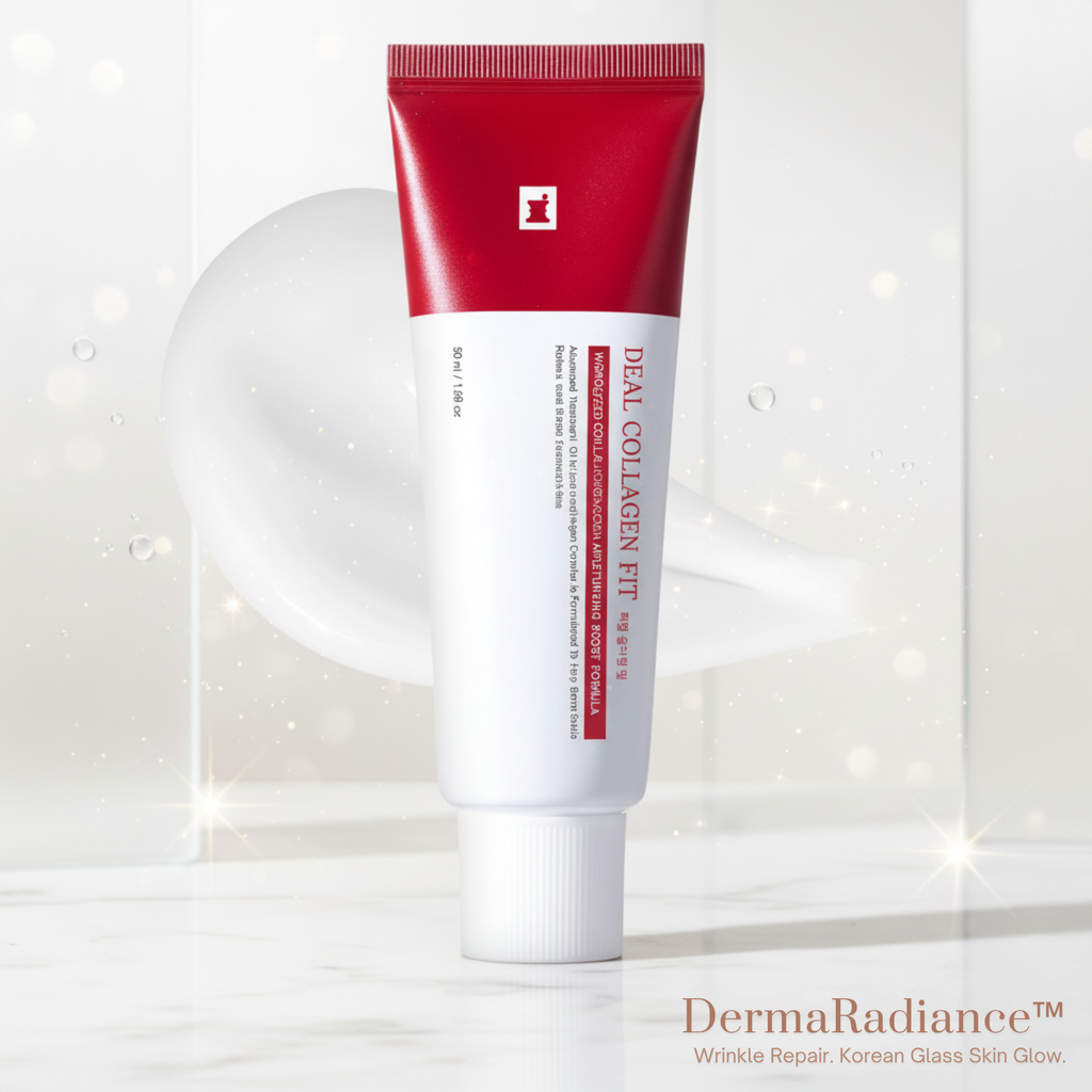 LuminaGlow Kollagen-Peelingmaske zur Faltenreparatur für Glass Skin