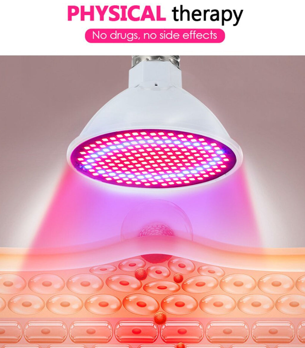 Lámpara de terapia de luz roja VitalGlow — 660nm y 850nm, infrarrojo cercano