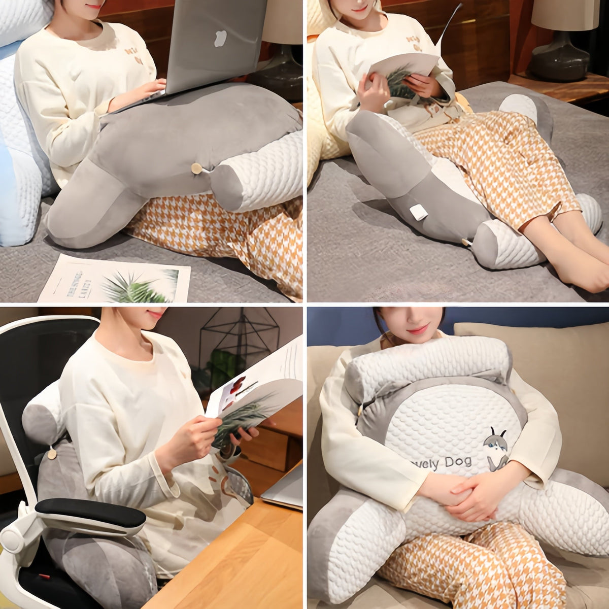 Almofada ergonómica Nimbus Rest para conforto das costas e do pescoço