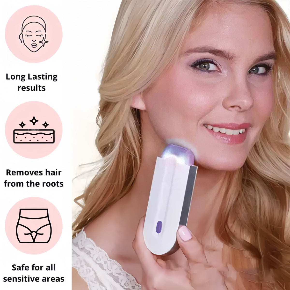GlowPulse Full-Body Hair Removal — Smooth Skin, Zero Irritation