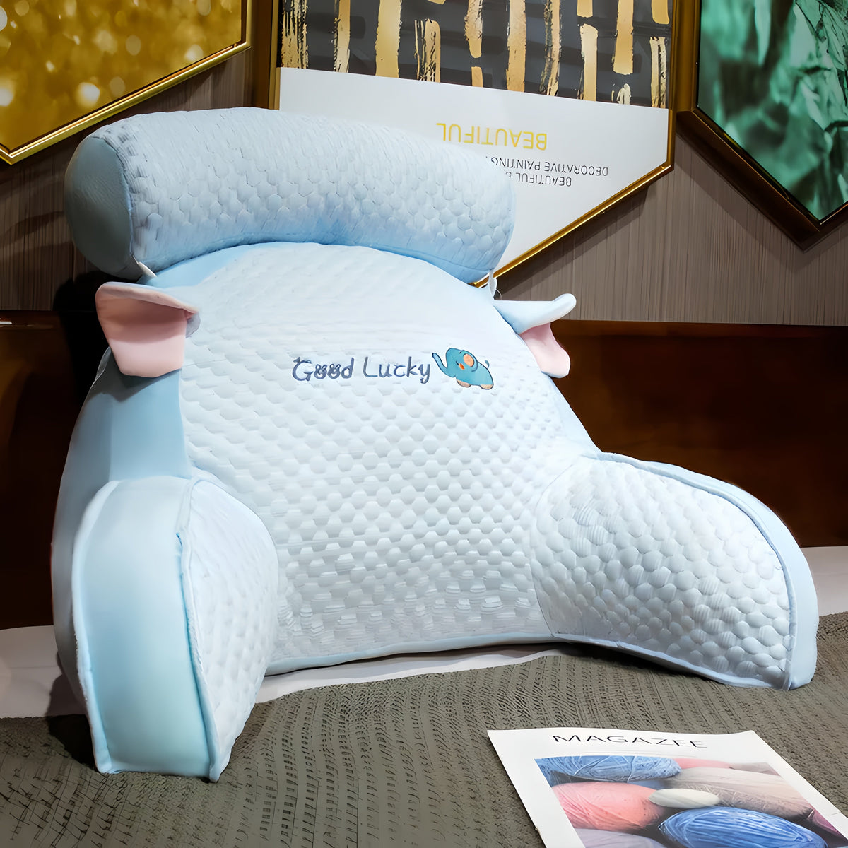 Almofada ergonómica Nimbus Rest para conforto das costas e do pescoço