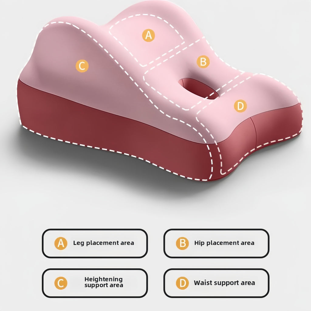 Polštář NestMate — ergonomická podpora intimity pro páry