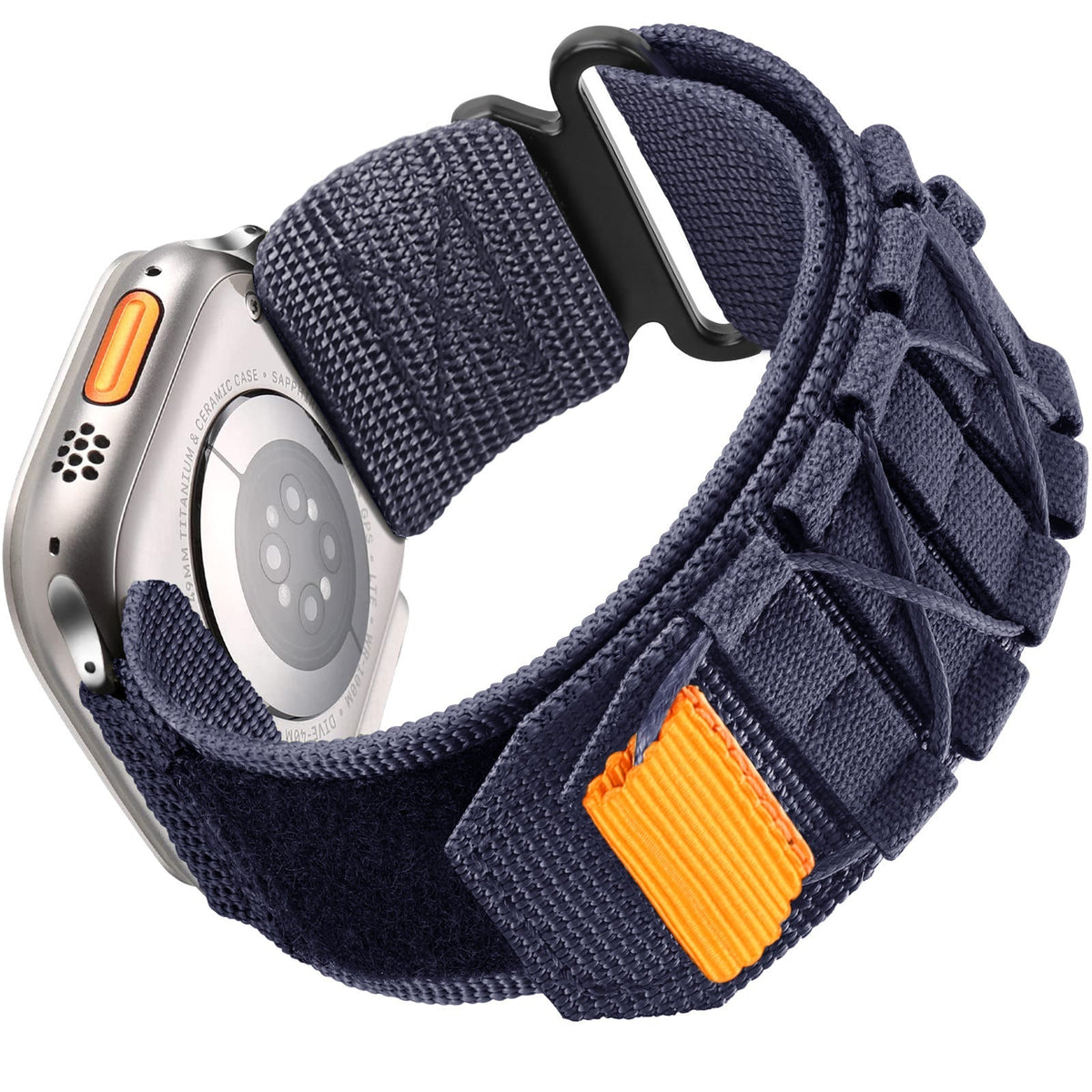 Taktyczny nylonowy pasek do Apple Watch — oddychający, odporny na zużycie