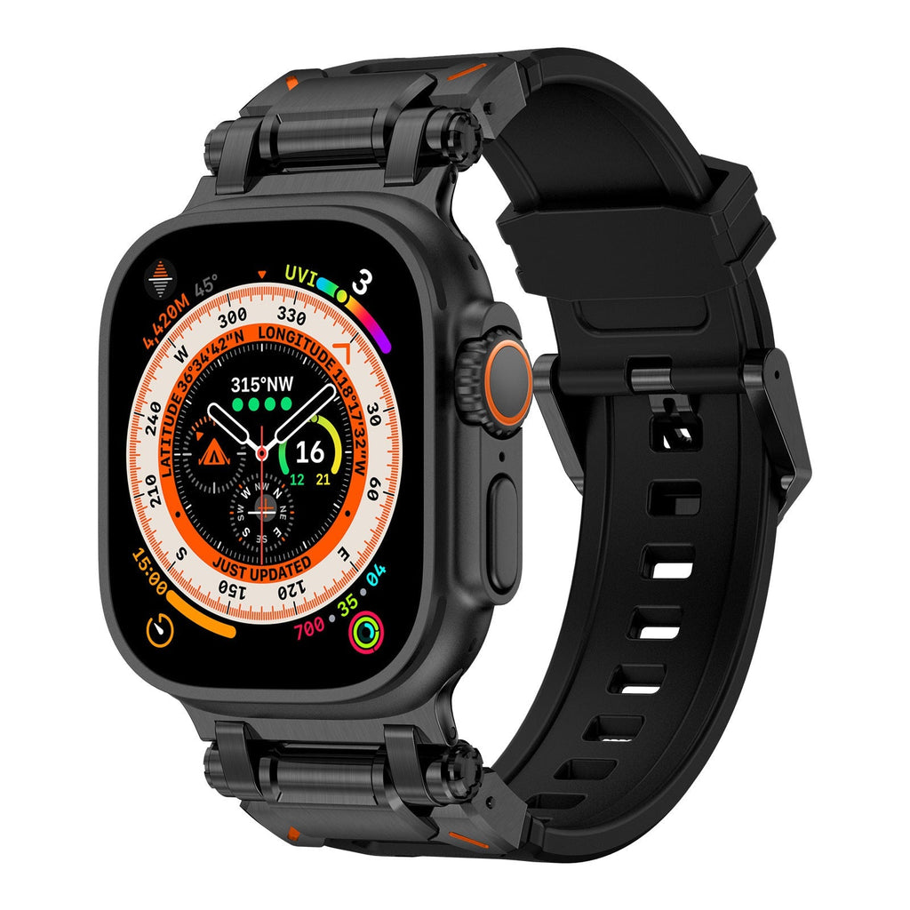 سوار سيليكون بديل Explorer لساعة Apple Watch