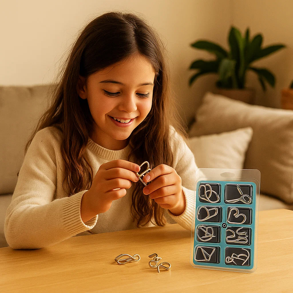NeuroRing Brain Puzzles | Zažehněte okamžité soustředění a odemkněte svou nejbystřejší mysl | livraina