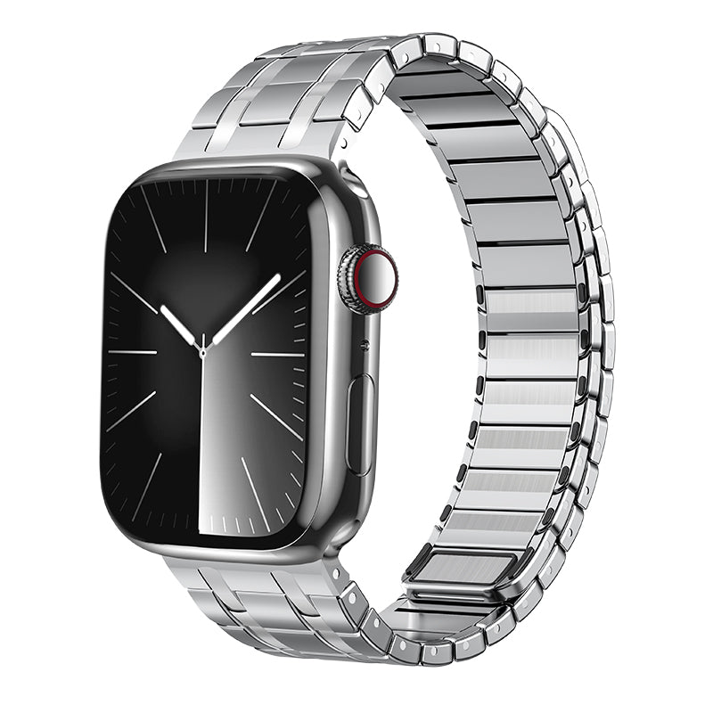 Apex mágneses rozsdamentes acél Apple Watch-pánt — matt felület